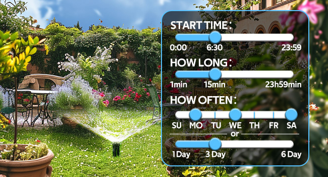 hose timers for watering 1 outlet