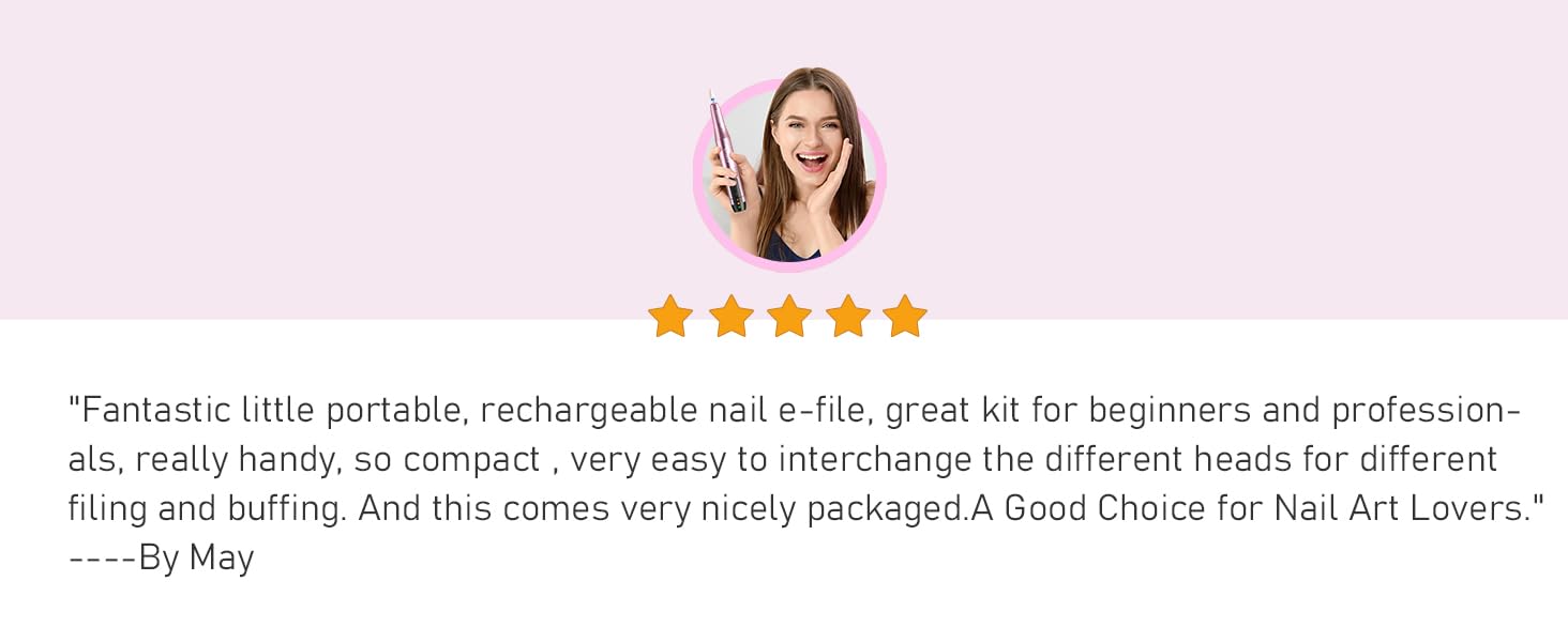 Cordless Nail Drill Electric File Lima de taladro de uñas eléctrica inalámbrica