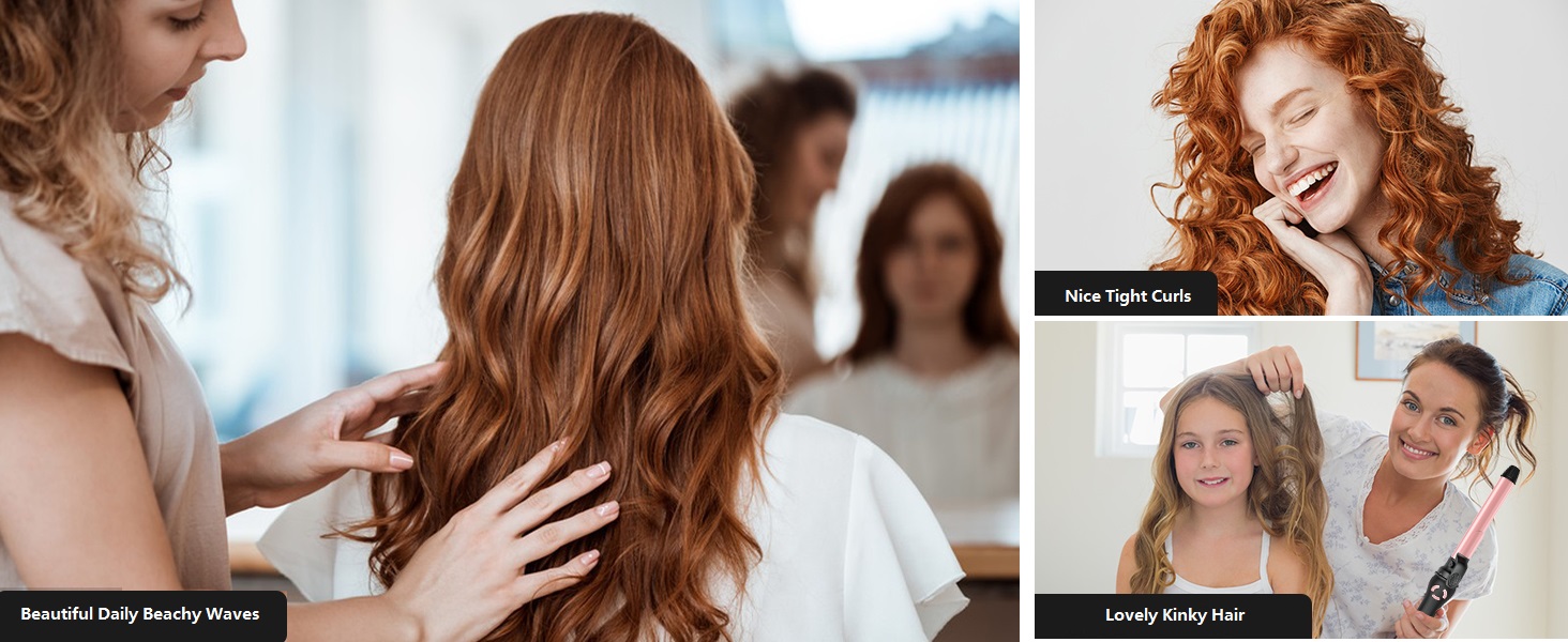 rotating curling iron