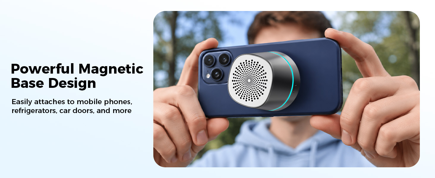 magnetic bluetooth speaker