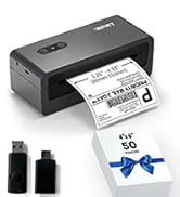 iDPRT Bluetooth Thermal Shipping Label Printer, 4x6 Wireless High-Speed Label Maker for Small Bus...