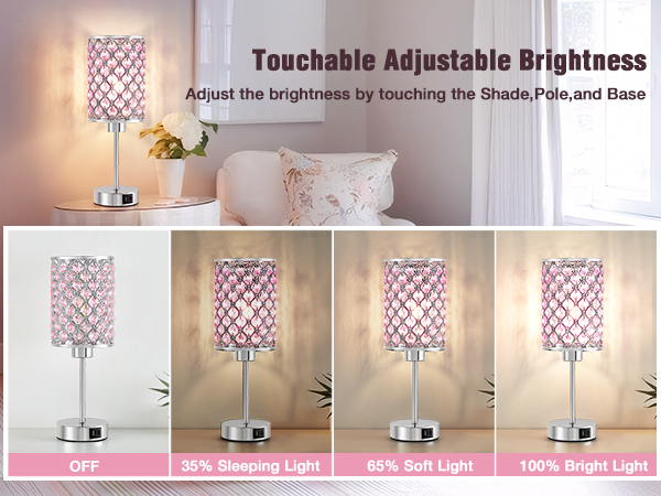 touch lamps for nightstand