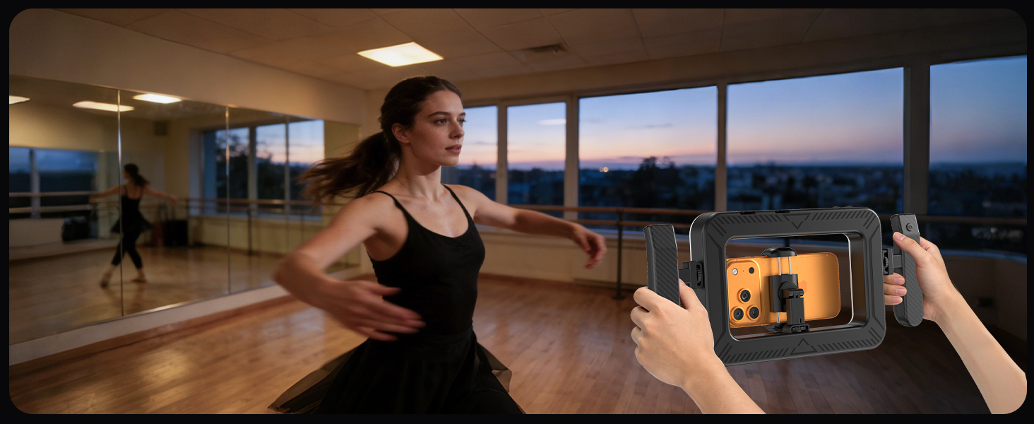 Smartphone Video Rig with Light