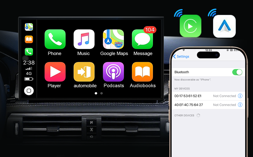 apple wireless carplay adapter