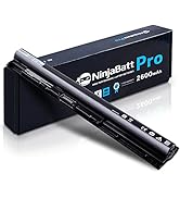 NinjaBatt Pro Battery M5Y1K for Dell Inspiron 14 15 17 5000 3000 Series 5558 5555 5755 5559 3558 ...