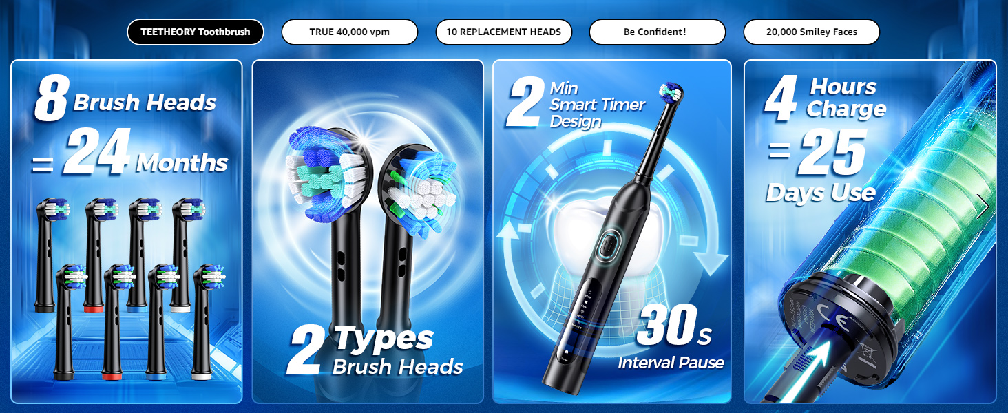 Electric Toothbrush for Adults