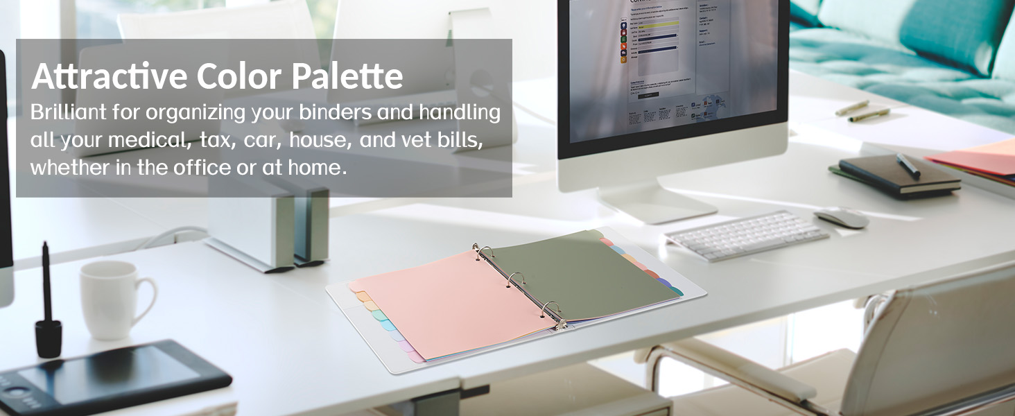 Palette esp. suit for organizing your binder and handling all kinds of bill