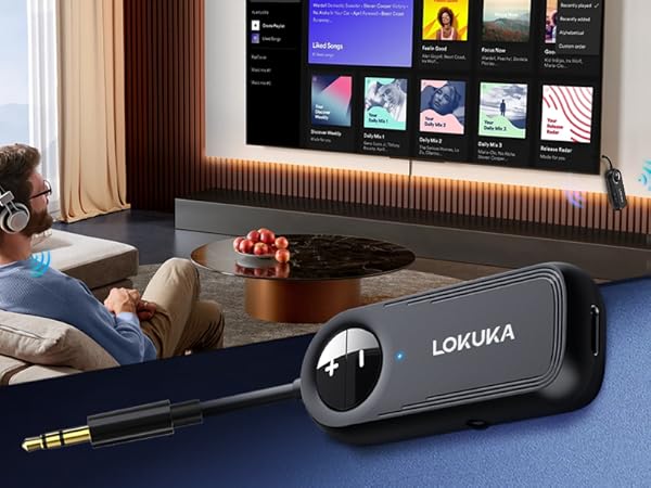 Bluetooth Wireless Audio Transmitter Receiver