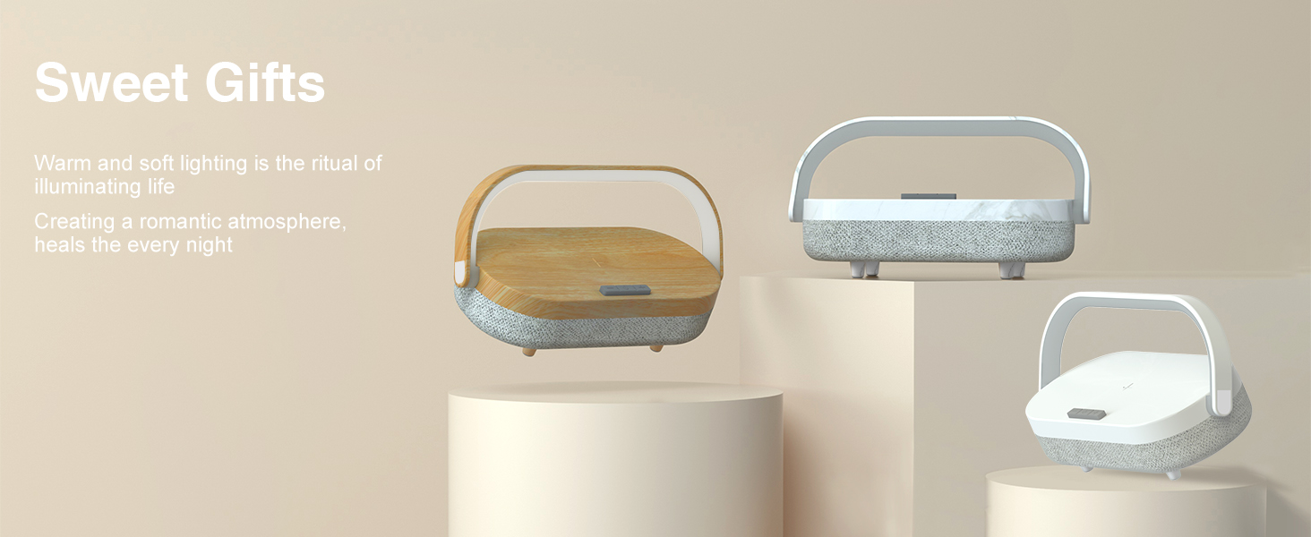 4 in 1 Wireless Charger Touch Control Lamp