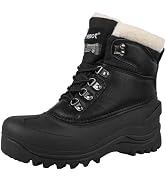 riemot Women's Men's Winter Snow Boots Waterproof Outdoor Boots Anti-slip Comfortable Boots Warm ...