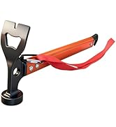 Aluminum Camping Hammer, 3-In-1 Tent Stake Hammer with Puller and Bottle Opener Function 12" Tent...