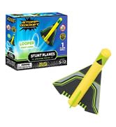 Stomp Rocket Stunt Airplane Refill - Looper Plane Launcher for Kids - Airplane Soars Over 100 Fee...