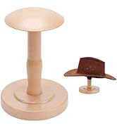 PH PandaHall 1 Set Hat Rack Stand, Wood Color Hat Display Stand 6x8.9inch Cap Holder Stands Close...