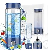 Hydrogen Water Bottle, 3 in 1 Hydrogen Water Bottle Generator, 2300 PPB Electrolysis Water Ionize...