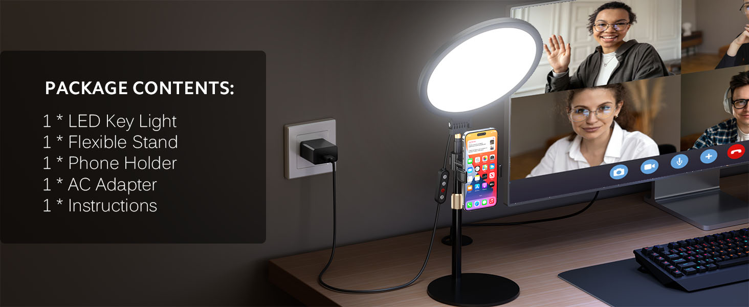 ring light with stand