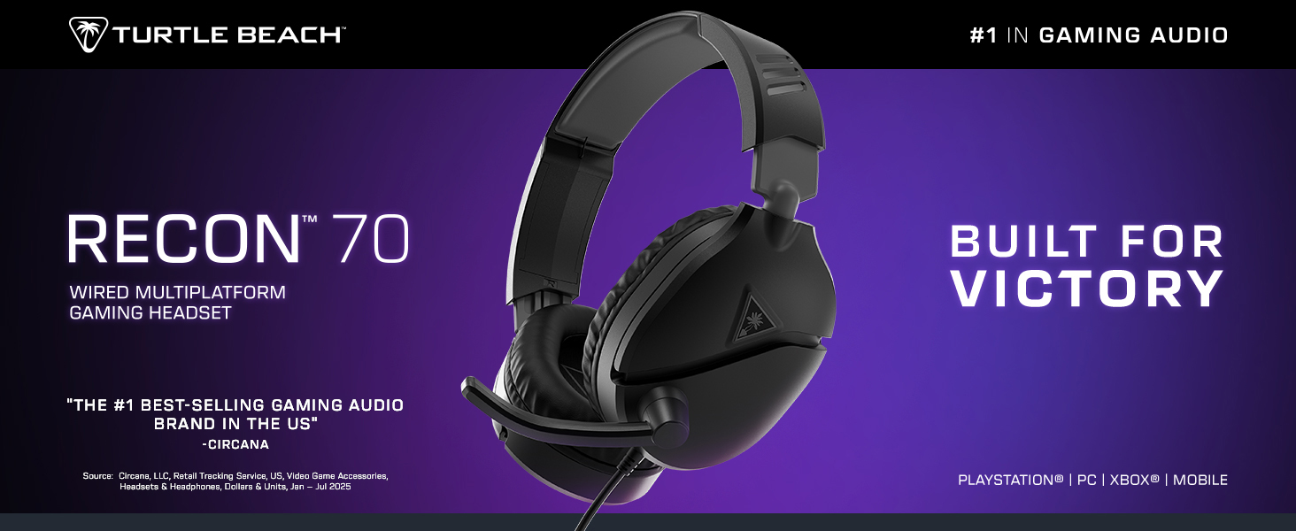 Recon 70 Multiplatform Gaming Headset