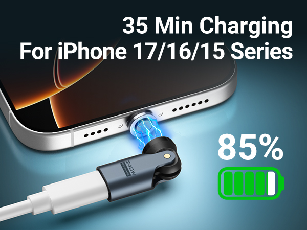 usb-c magnetic adapter right angle