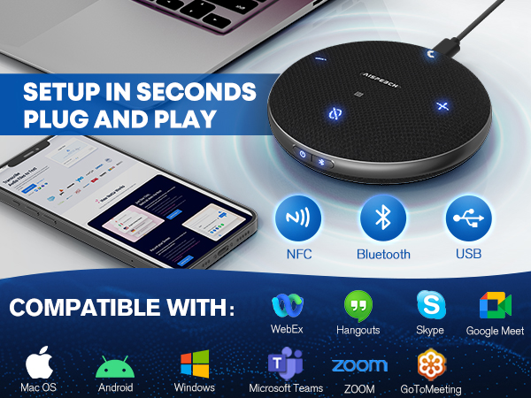 speaker and microphone for computer