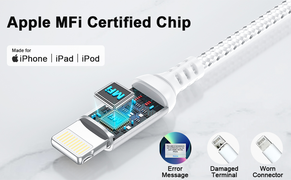 MFi Certified Lightning Cable