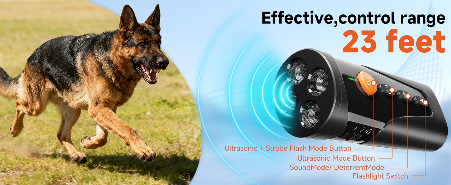 Dog Bark Deterrent Device