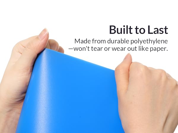 PLASTIC FOLDERS WITH POCKETS