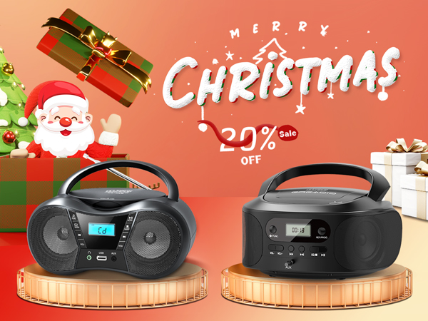 portable cd player with radio