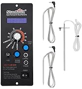 Stanbroil Digital Thermostat Kit for Camp Chef Wood Pellet Grills, Comes with RTD Temperature Sen...