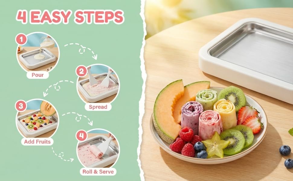 Ice Cream Roller Maker