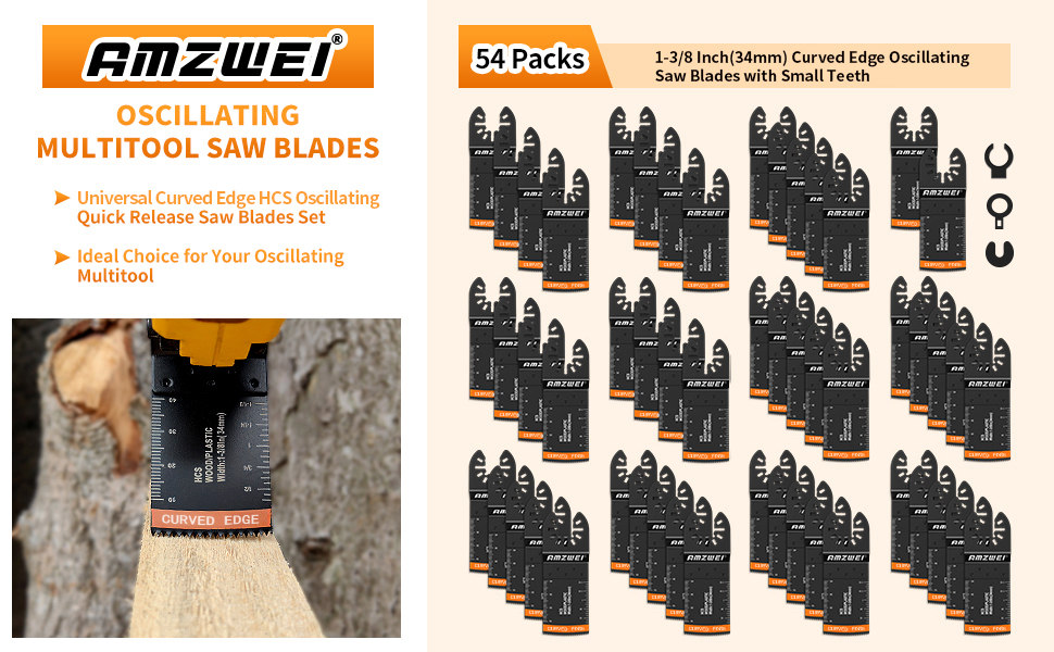  Professional Universal Oscillating Saw Blades