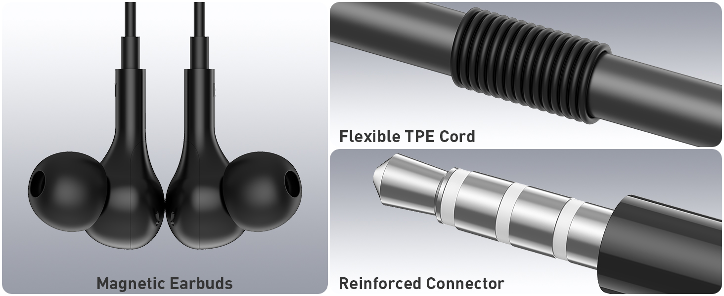 wired earbuds 3.5mm
