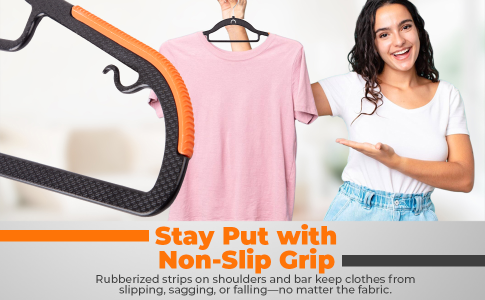 non slip hangers