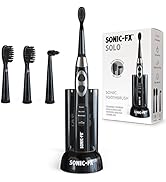 Sonic-FX Solo Electric Toothbrush - 3 Brushing Modes - with Intelligent Auto-Timer, Includes 2 To...