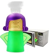 Abnaok Microwave Steam Cleaner, Angry Mama Microwave Oven Steam Cleaners Easily Clean in Minutes ...