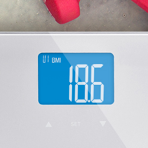 digital bathroom scale accurate tracking checking features multi users 400lbs kg elderly tracking