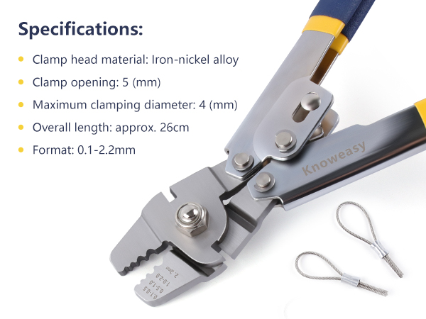 Wire Rope Crimping Tool