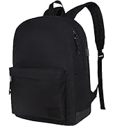 SUPACOOL Lightweight Casual Laptop Backpack with USB Charging Port for Men and Women, Daily use b...