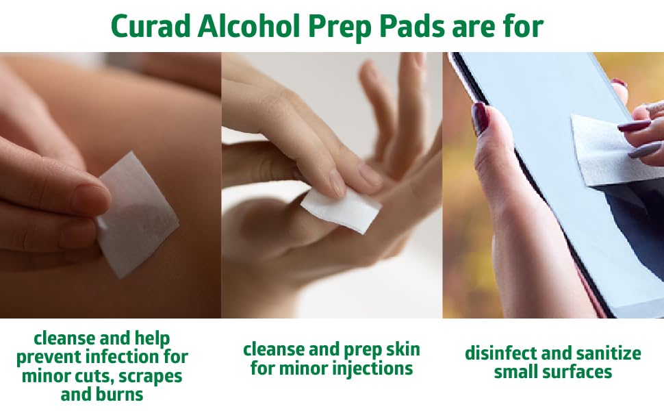 CURAD Prep Pads