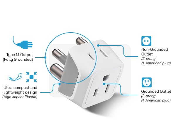 power adaptor for south africa