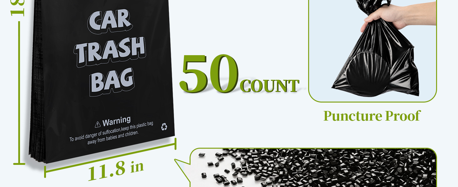Disposable Car Trash Bags