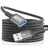 ITD ITANDA 10FT USB Extension Cable USB 3.0 Extension Cord Type A Male to Female5Gbps Data Transf...
