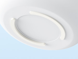 Two Non-Slip Pads on Bottom