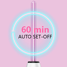 1.25 curling wand curling flat iron for long hair 3/4 curling wand pink curling wand