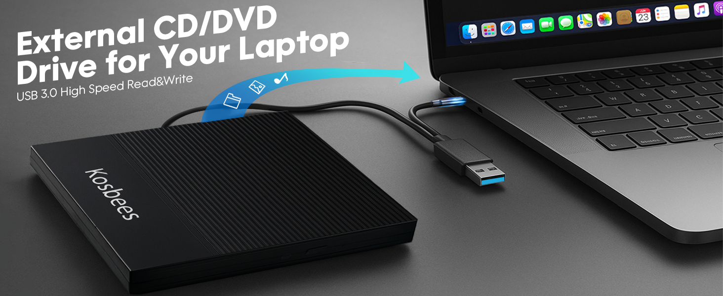 External CD/DVD drive for Your Laptope