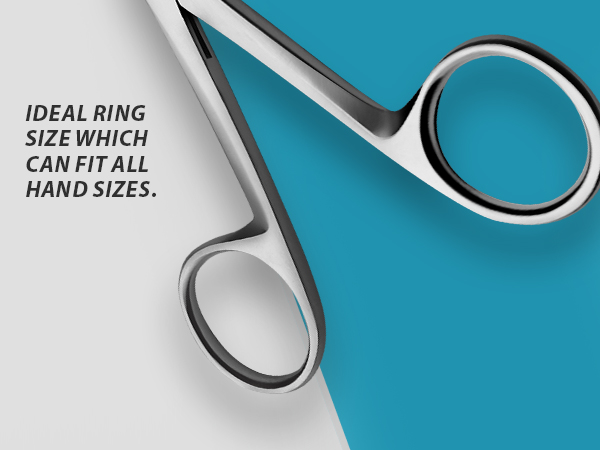 Ergonomic stainless steel finger rings fitting all hand sizes.