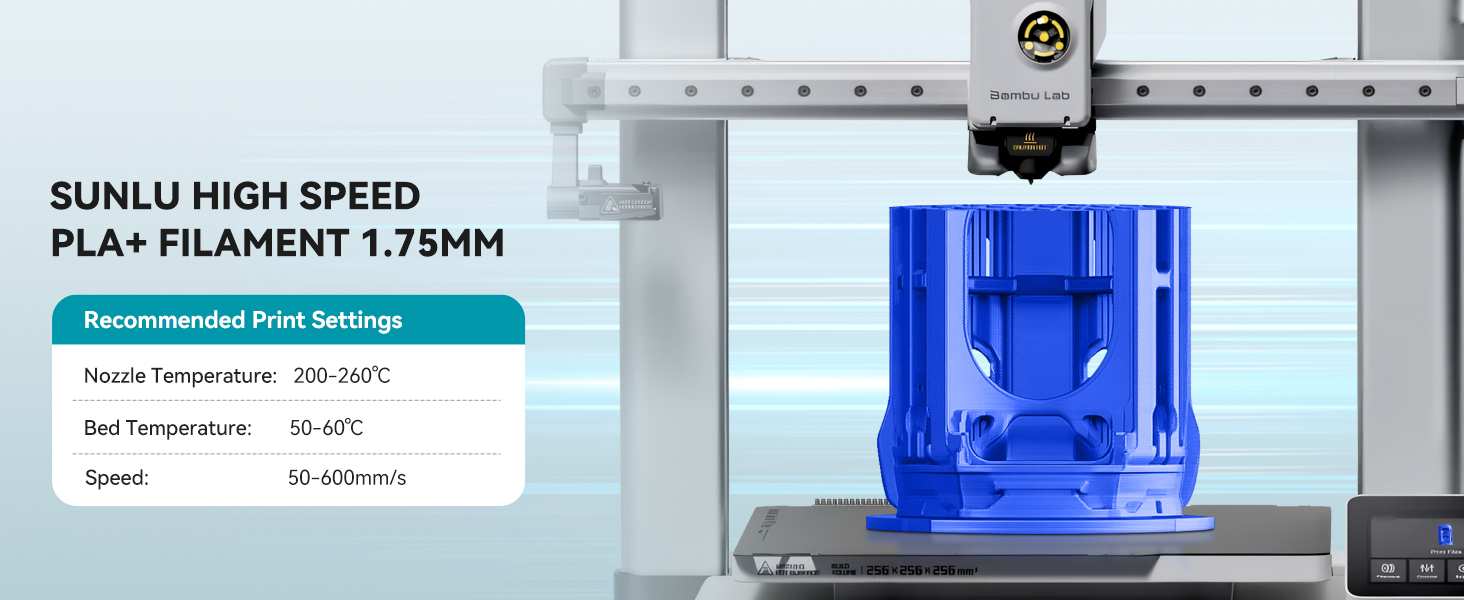 High speed pla+2.0 filament
