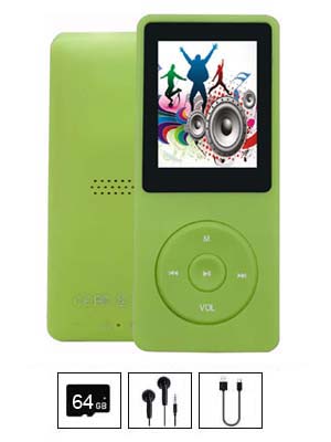 GREEN MP3 PLAYER