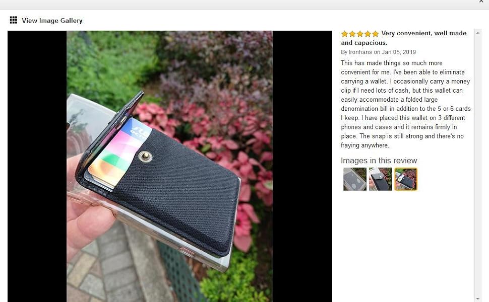 Ultra-Slim Self Adhesive Credit Card Holder Wallet 