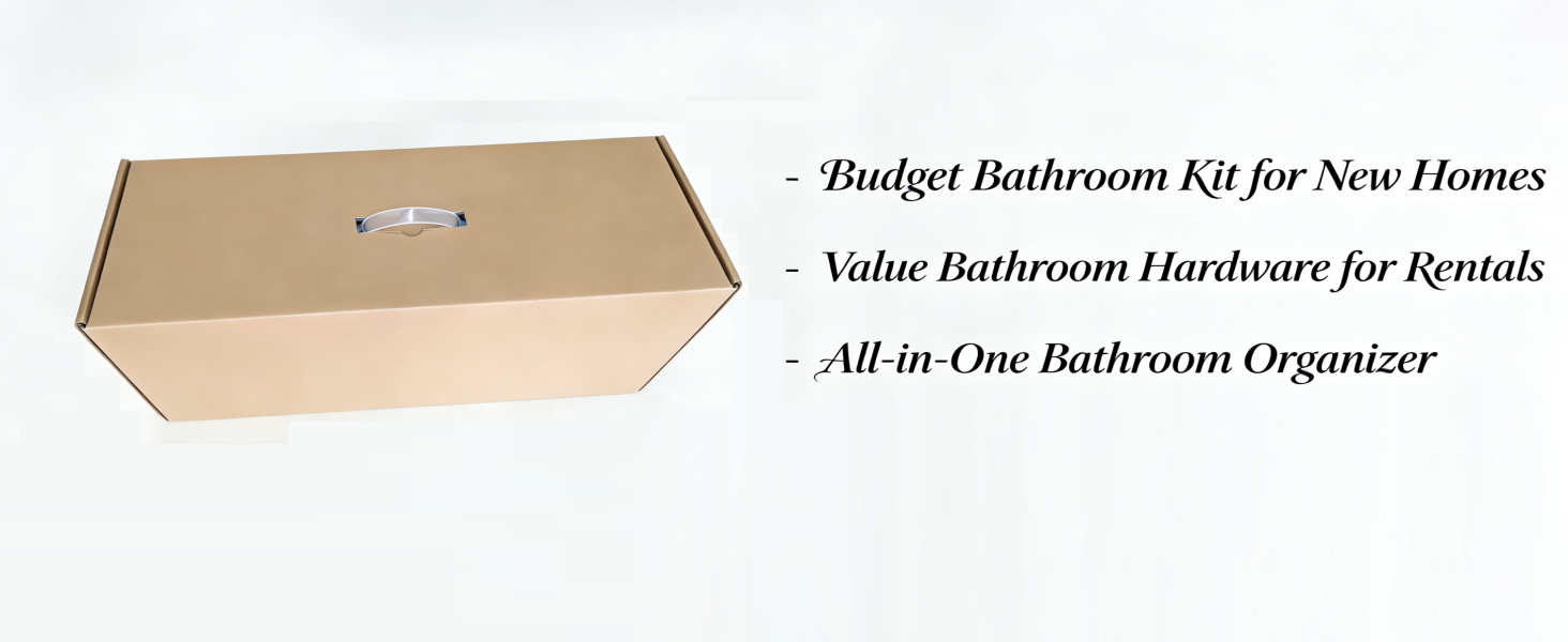 Budget Bathroom Kit for New Homes 