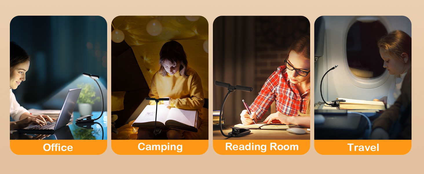 book lights for reading at night