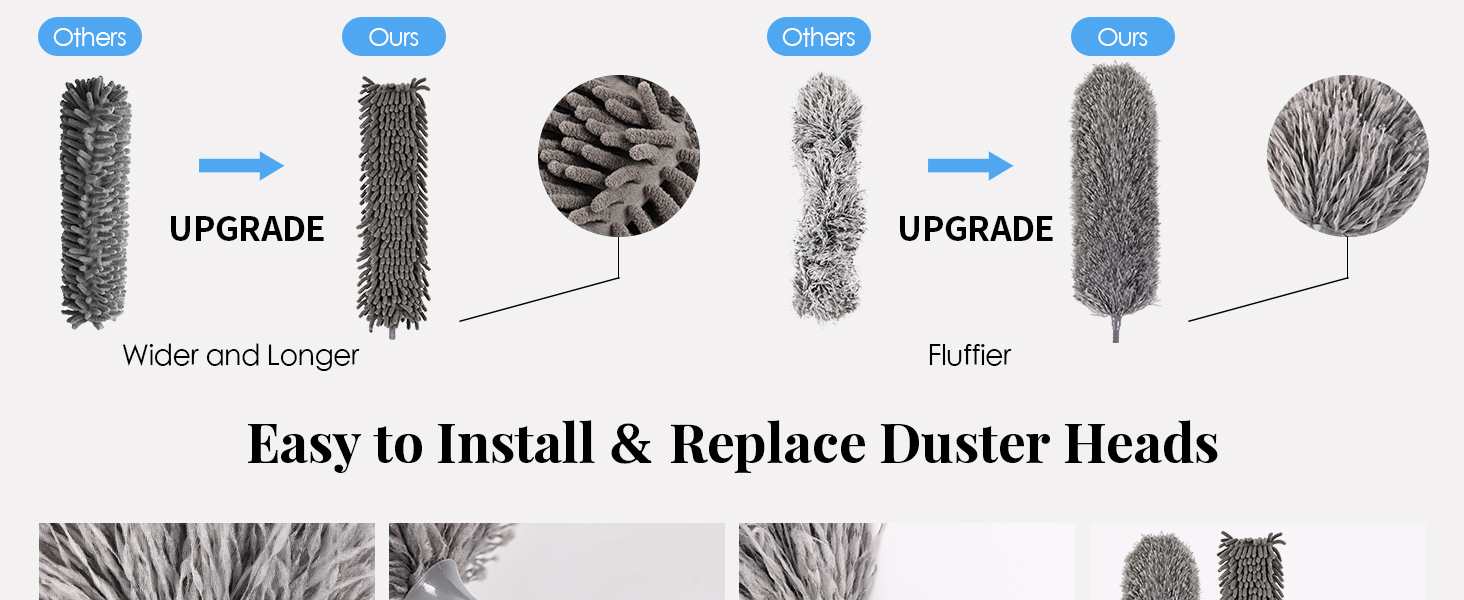 upgrade feather duster
